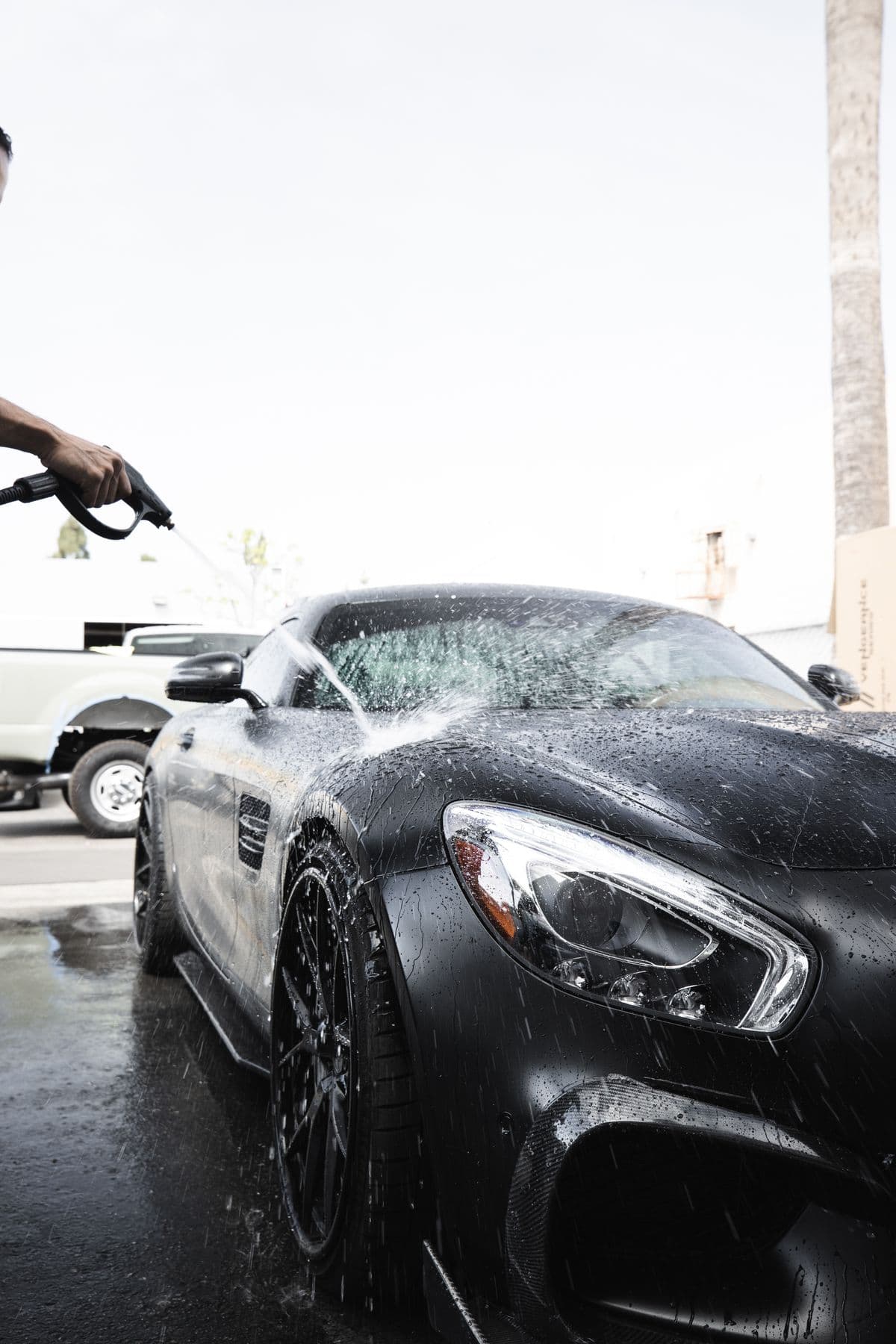 Lavage extérieur